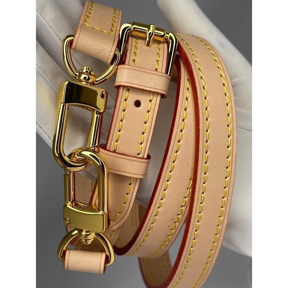 Vachetta Leather Adjustable Replacement Strap bag Crossbody 1.2cm - Picture 3 of 12